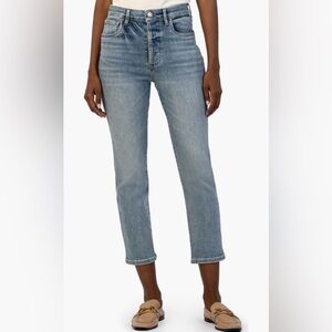 Kut from the Kloth Elizabeth Crop Straight Leg Jeans